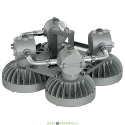 Взрывозащищенный светодиодный светильник Профи Нео M Ex-4-240-П-П95х35-5070-M20, 240Вт, 33480Лм 5000К IP66, оптика 95х35°