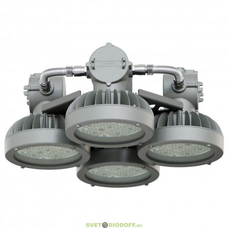 Взрывозащищенный светодиодный светильник Профи Нео M Ex-4-240-П-П95х35-3070-M20, 240Вт, 31140Лм 3000К IP66, оптика 95х35°