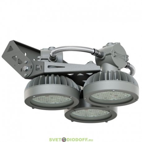 Взрывозащищенный светодиодный светильник Профи Нео M Ex-3-180-К-П95х35-3070-M20, 180Вт, 22890Лм, 3000К, IP66, оптика 95х35°