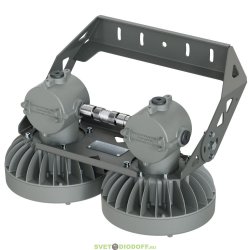 Взрывозащищенный светодиодный светильник Профи Нео M Ex-2-160-К-П90-5070-M20, 160Вт, 22020Лм, 5000К, IP66, оптика 95х35°