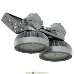 Взрывозащищенный светодиодный светильник Профи Нео M Ex-2-160-К-П90-5070-M20, 160Вт, 22020Лм, 5000К, IP66, оптика 95х35°