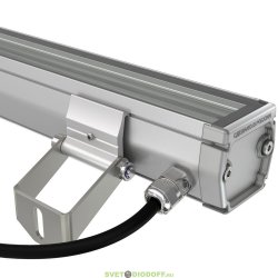 Архитектурно-фасадная подсветка, светильник БАРОККО S 20Вт, 2550Лм, CRI80, 3000К Теплый, оптика 40х100°, 500мм