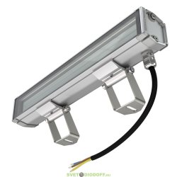 Архитектурно-фасадная подсветка, светильник БАРОККО S 10Вт, 1370Лм, CRI80, 5000К Яркий дневной, оптика 40х100°, 300мм