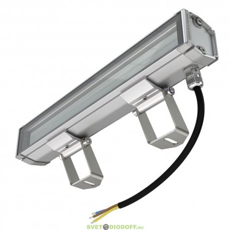 Архитектурно-фасадная подсветка, светильник БАРОККО S 10Вт, 1370Лм, CRI80, 5000К Яркий дневной, оптика 40х100°, 300мм