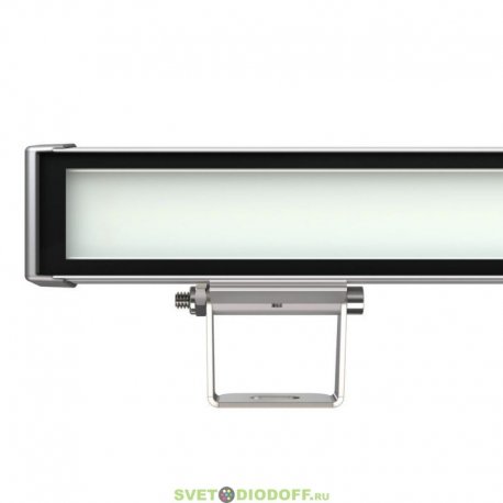 Архитектурно-фасадная подсветка, светильник БАРОККО S 10Вт, 1130Лм, CRI80, 3000К Теплый, оптика 100°, Опал, 1000мм