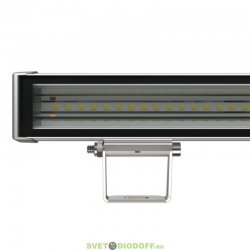 Архитектурно-фасадная подсветка, светильник БАРОККО S 10Вт, 1370Лм, CRI80, 3000К Теплый, оптика 90х100°, 1000мм