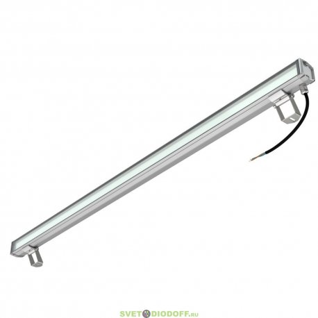 Архитектурно-фасадная линейная подсветка БАРОККО S 40Вт, 5200Лм, CRI80, 48В DC, 5000К Яркий дневной, оптика 90х100°, 1000мм