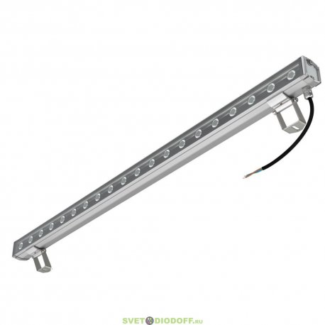 Архитектурно-фасадная линейная подсветка БАРОККО S 20Вт, 1850Лм, CRI80, 48В DC, 5000К Яркий дневной, оптика 90°, 1000мм