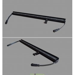 Миниатюрный линейный фасадный светильник SVD XGLOW-mini-375WW120 24V - 3 ВТ, 24В, ШИМ, 3000К Теплый, 375х35х32мм