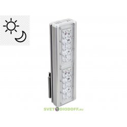 Консольный светодиодный светильник датчик день-ночь "Магистраль" 53Вт, 8745Лм, 5000К, IP67, линза 45х140° SENSOR