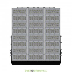 Мощный светодиодный прожектор Плазма S BOX 1000Вт, 150000Лм, 5000К Яркий дневной, оптика 35°, IP67