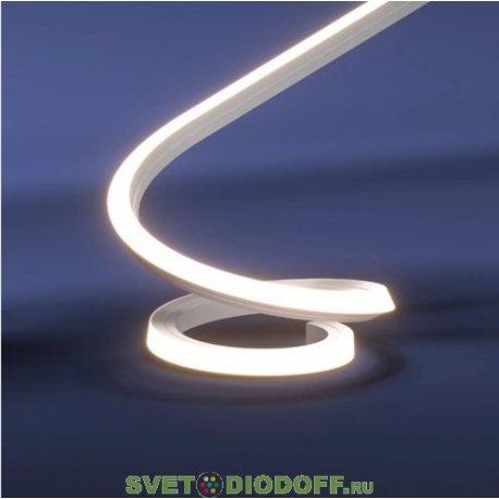 Гибкий неон SMD2835, 120led/m, 220V, 12х12мм, Day/Дневной 4000K, резка 10см.