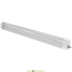 Промышленный линейный светильник «Айсберг Нео» ЭКО CRI80 39Вт, 5840Лм, 5000К Яркий дневной, IP65, Опал, 1200мм