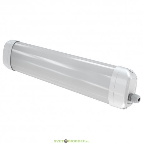 Промышленный линейный светильник «Айсберг Нео» ЭКО CRI80 25Вт, 3680Лм, 5000К Яркий дневной, IP65, Опал, 500мм