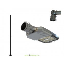 Консольный светодиодный светильник Гроза XS 30Вт, 4740Лм, 3000К линза 155×70° градусов