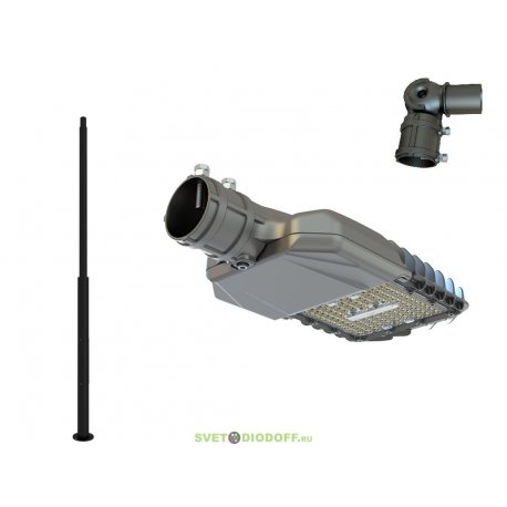 Консольный светодиодный светильник Гроза XS 30Вт, 4740Лм, 3000К линза 155×70° градусов