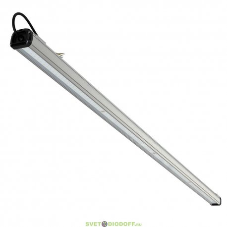 Линейный светодиодный светильник Т-Линия Компакт 150, 150Вт, 27750Лм, 5000К Яркий дневной, IP67, Прозрачный, 2000мм