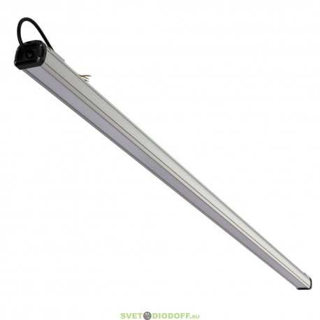 Линейный промышленный светодиодный светильник Т-Линия Компакт 150Вт, 21370Лм, 4000К дневной, IP67, Микропризма, 2000мм