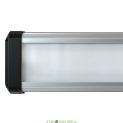 Линейный промышленный светодиодный светильник Т-Линия Компакт 150, 150Вт, 22040Лм, 3000К Теплый, IP67, Опал, 2000мм