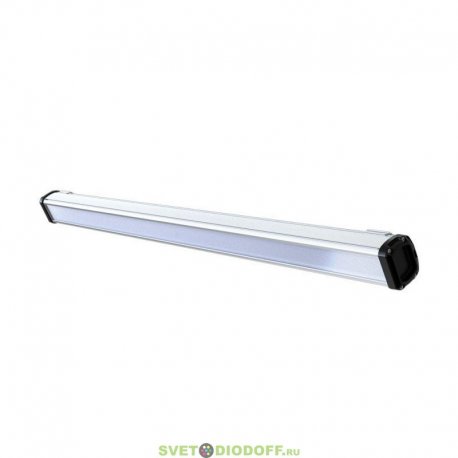 Светодиодный линейный светильник низковольтный Т-Линия Компакт 40Вт 1000мм Эко 36-48V DC 3000К Микропризма, 4560Лм