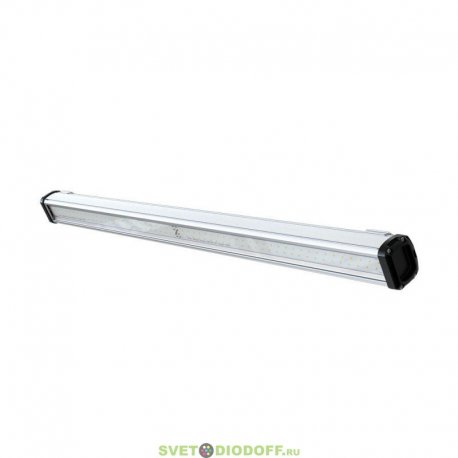 Светодиодный линейный светильник низковольтный Т-Линия Компакт 40Вт 1000мм Эко 36-48V DC 3000К Прозрачный, 6090Лм