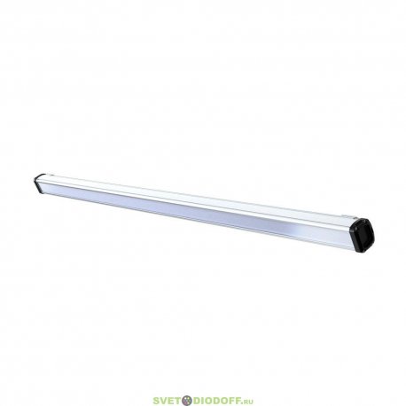 Светодиодный линейный светильник низковольтный Т-Линия Компакт 60Вт 1500мм Эко 12-24V DC 5000К Микропризма, 7080Лм