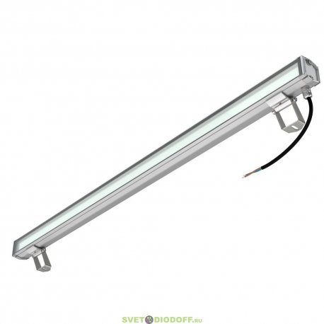 Архитектурно-фасадная линейная подсветка БАРОККО S 36Вт, 3960Лм, CRI80, 48В DC, 5000К Яркий дневной, оптика 100°, Опал 900мм