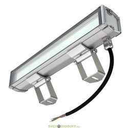 Архитектурно-фасадная подсветка, светильник БАРОККО S 3Вт, 345Лм, 48В DC, CRI80, 5000К Яркий дневной, оптика Опал, 300мм