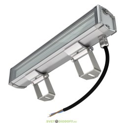 Архитектурно-фасадная подсветка, светильник БАРОККО S 3Вт, 450Лм, 48В DC, CRI80, 5000К Яркий дневной, оптика 40х100°, 300мм