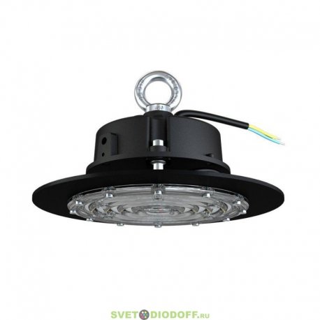 Складской подвесной светодиодный светильник Профи Флэт 100 M ЭКО, 100Вт, 15620Лм, 3000К Теплый, 90° градусов