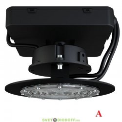 Аварийный подвесной светодиодный светильник Профи Флэт 100 M, 100Вт, 17900Лм, 5000К Яркий Дневной, 90° градусов, БАП (5Вт 3час.