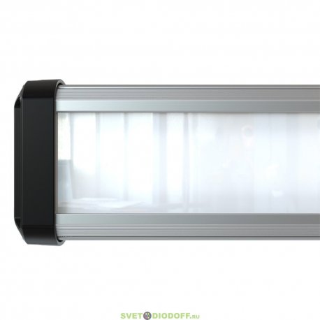 Линейный светодиодный светильник Т-Линия Компакт 80, 80Вт, 12650Лм, 5000К Яркий дневной, IP67, Опал, 1000мм