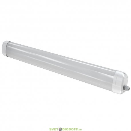 Промышленный линейный светильник «Айсберг Нео» CRI70 29Вт, 4870Лм, 5000К Яркий дневной, IP65, Опал, 1000мм