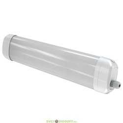 Промышленный линейный светильник «Айсберг Нео» CRI70 20Вт, 3300Лм, 5000К Яркий дневной, IP65, Опал, 600мм