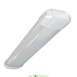 Промышленный линейный светильник «Айсберг Нео» CRI80 15Вт, 2230Лм, 5000К Яркий дневной, IP65, Опал, 600мм