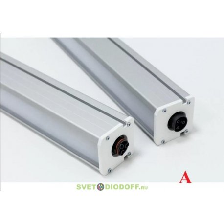 Линейный аварийный светильник LINE-RITAIL&nbsp;VIRONA 44Вт, 5500Лм, 5000К&nbsp;Яркий дневной, IP65, 1235x60x60,&nbsp;БАП 1 час 10%