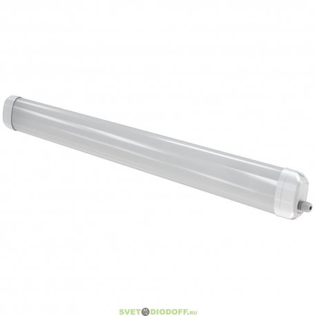 Промышленный линейный светильник «Айсберг Нео» ЭКО CRI80 25Вт, 3710Лм, 5000К Яркий дневной, IP65, Опал, 1000ммПромышленный линей