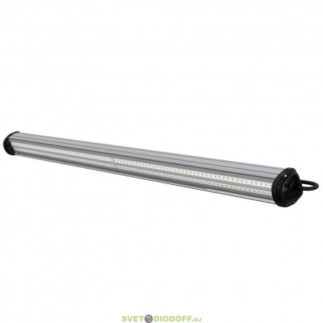 Светильник светодиодный низковольтный Т-Линия Оптима 38 Эко, 38Вт, 5210Лм, 3000К Теплый, 36-48V AC/DC CRI80, Прозрачный, 1000мм