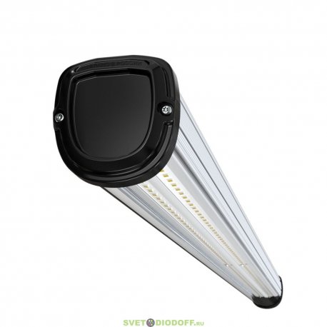 Светильник светодиодный низковольтный Т-Линия Оптима 38 Эко, 38Вт, 5210Лм, 3000К Теплый, 36-48V AC/DC CRI80, Прозрачный, 1000мм