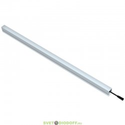 Архитектурный светодиодный светильник ЛИНИЯ Модерн v2.0 Профиль Транзитное Подкл, 4Вт, 490Лм (6Вт/м) 24VDC, 3000К, Опал, 675мм