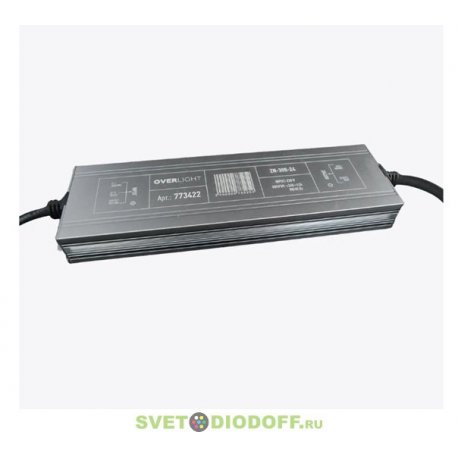 Блок питания влагозащищенный ZN-300-24 (24V, 300W, 12.5A, IP67)