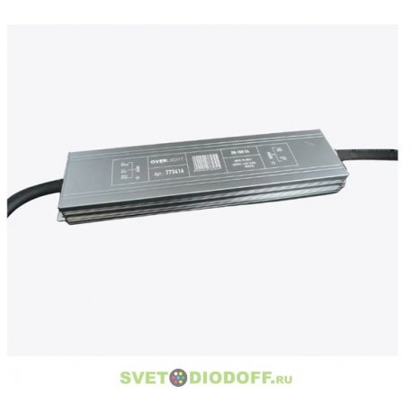 Блок питания влагозащищенный ZN-150-24 (24V, 150W, 6.25A, IP67)