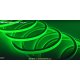 Гибкий неон SMD2835, 120led/m, 220V, 12х12мм, Green/Зеленый 525 nm, резка 10см.