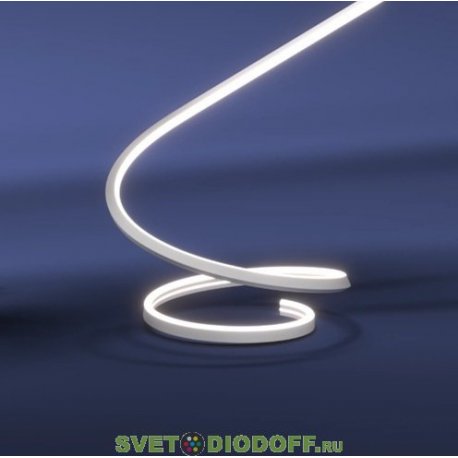 Гибкий неон LP 2835, 120 Led, IP65, 12V, кратность реза1см, 6х12мм ХОЛОДНЫЙ БЕЛЫЙ