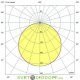 Офисный светильник с полной засветкой Офис Комфорт ЭКО ЛЮКС CRI90, 34Вт, 3420Лм, 3000К Теплый, Опал, 595×595×33мм