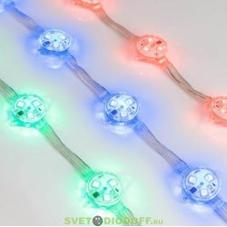 Модуль управляемый DMX-B3-D30 12V RGB (0.72W, IP68, 140 deg) (Arlight, Пластик, 3 года)