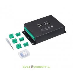 Контроллер DMX K-5000 (220V, SD-card, 5x512) (Arlight, IP20 Металл, 3 года)