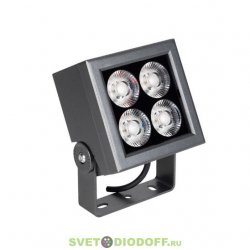 Светильник ALT-BLOCK-S130x130-15W Warm3000 (GR, 3 deg, 230V) (Arlight, IP66 Металл, 3 года) оптика 3 градуса