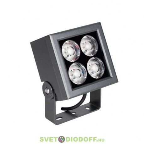 Светильник ALT-BLOCK-S130x130-15W Warm3000 (GR, 3 deg, 230V) (Arlight, IP66 Металл, 3 года) оптика 3 градуса