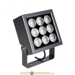 Светильник ALT-BLOCK-S130x130-15W Warm3000 (GR, 3 deg, 230V) (Arlight, IP66 Металл, 3 года) оптика 3 градуса